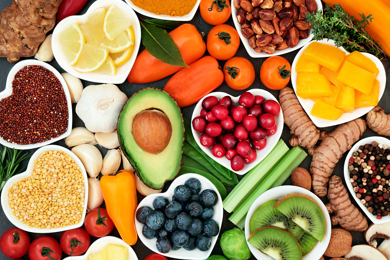 Makanan sehat kaya nutrisi